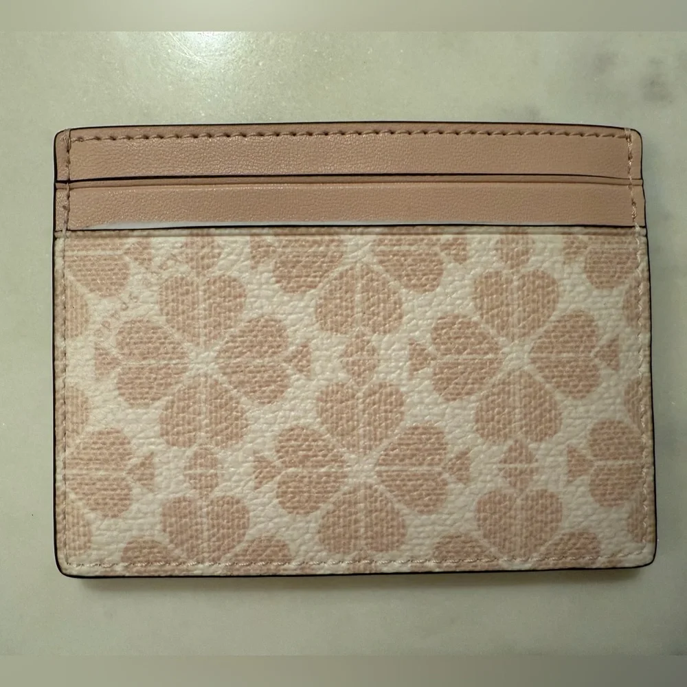 Kate Spade Flower Small Slim Card Holder (NWT) - Picture 3 of 6